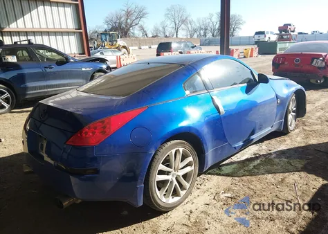 2006 Nissan 350Z Enthusiast из США, поврежденный, VIN JN1AZ34D96M308085